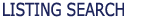 Listing Search