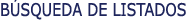 Listing Search