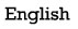 English